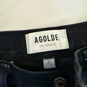 Agolde Charcoal Denim Jeans
